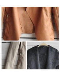 Designer Motorcycle Pure Leather Jacket LJK22 view 2