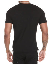 Half Sleeves Genuine SHeep Leather T-Shirt Round Neck TS2 view 2