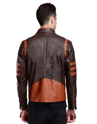 Hollywood Wolverine Jacket Motorcycle Mens JK105B view 3