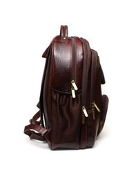 Genuine Leather Laptop Office Travel College BP15 view 3