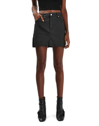 Genuine Skirt Abney Skirt Sheep Leather SK12 view 3