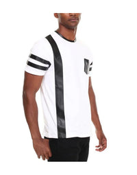 Genuine Sheep Leather T-Shirt With Single Chest Pocket TS3 view 3