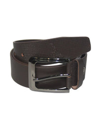 Genuine NDM Leather Casual Belt With Quality Pin Buckle Closer view 3