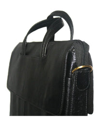Genuine Leather Brown Messenger Shoulder LB23 view 4