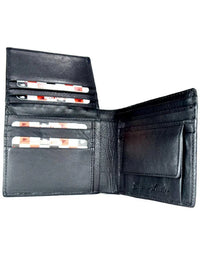 Genuine Leather Premium Quality Moochies Black Wallet For Men view 4