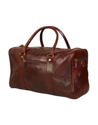 Genuine NDM Leather Gym Bag GB1 view 4