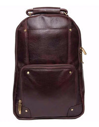 Genuine Leather Backpack Bag BP14 view 4
