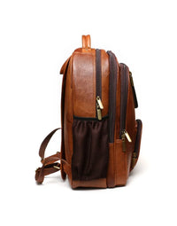 Genuine Leather Laptop Office Travel College BP15 view 4