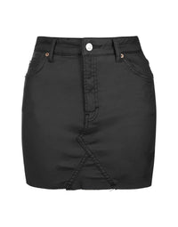 Genuine Skirt Abney Skirt Sheep Leather SK12 view 5