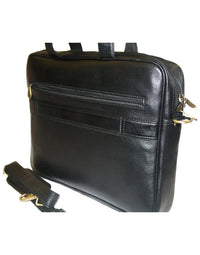 Genuine Leather Shoulder Laptop Office Bag LB11 view 5