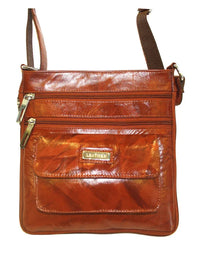 Brown Unisex Office Men Women Genuine Leather SB14 view 5