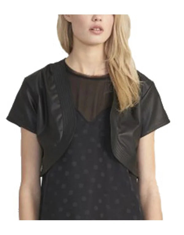 HugMe.Fashion RIDER CROP / SHORT GENUINE LEATHER JACKET LJK04