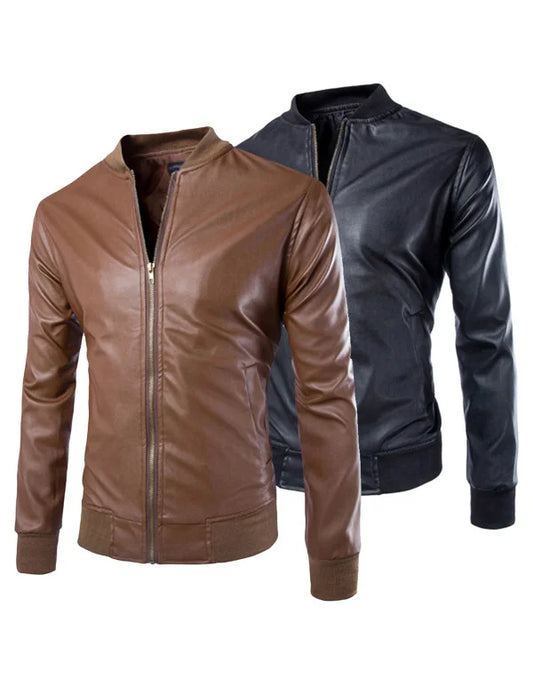 HugMe.Fashion Genuine Sheep Leather Elastic Jacket JK79