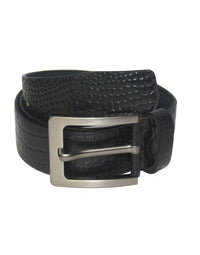 Genuine NDM Leather Black Color Stainless Pin Buckle view 1