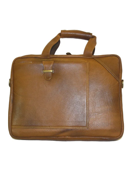 Genuine Leather Shoulder Laptop Office Bag LB11