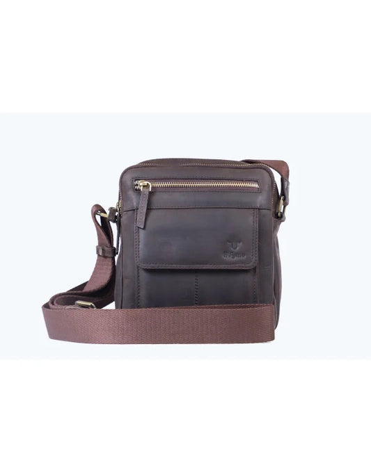 HugMe.Fashion Genuine Leather Sling Bag For Office Wear SB101