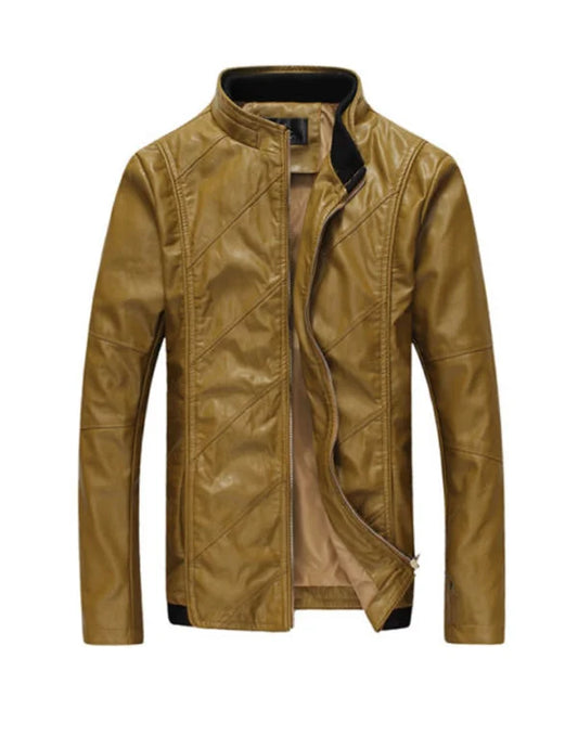 HugMe.Fashion Genuine Leather Jacket Jacket For Men JK74