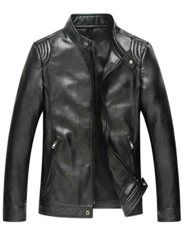 HugMe.Fashion Genuine Leather Jacket For Men JK68