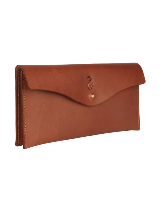 Genuine Leather HugMe.Fashion Brown Designer Wallet For Women WL28