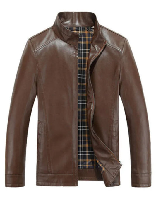HugMe.Fashion New Stylish Genuine Leather Jacket JK69