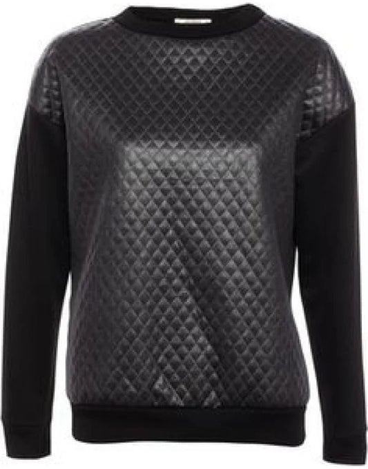 Genuine Sheep Leather Slim Fit Women T-Shirt LTS1