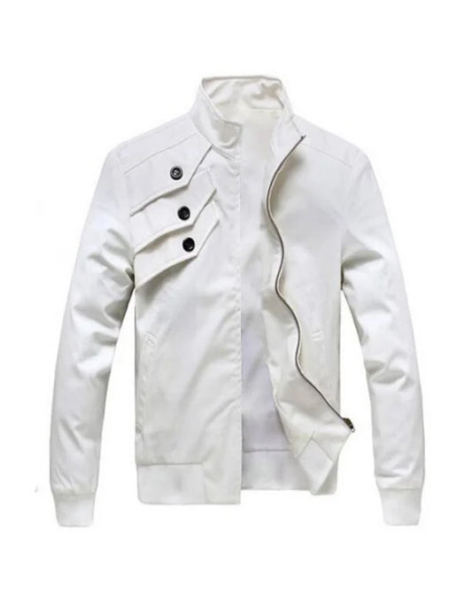 HugMe.Fashion Hollywood Genuine Leather Jacket Style JK86