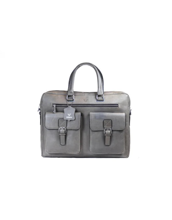 HugMe.Fashion Genuine Leather Shoulder Laptop Bag LB88