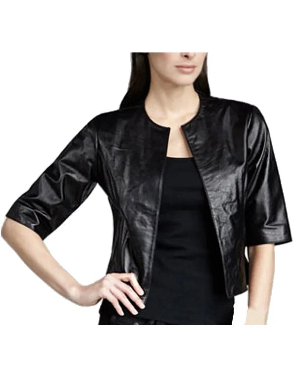 HugMe.Fashion New Short Women's Leather Jacket LJK18