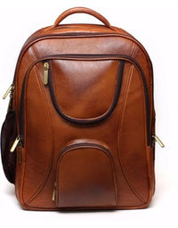 Genuine Leather Laptop Office Travel College BP15 view 1