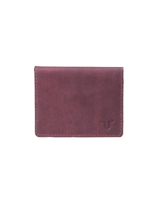 HugMe.Fashion Genuine Leather Wallet In Maroon Color WL82