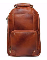 Genuine Leather Backpack Bag BP14 view 1