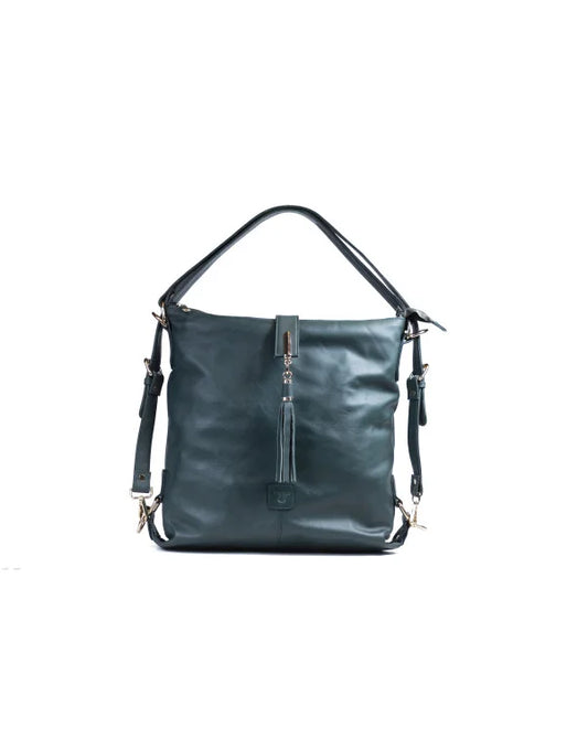 HugMe.Fashion Pure Leather Handbag Cum Backpack HBP3