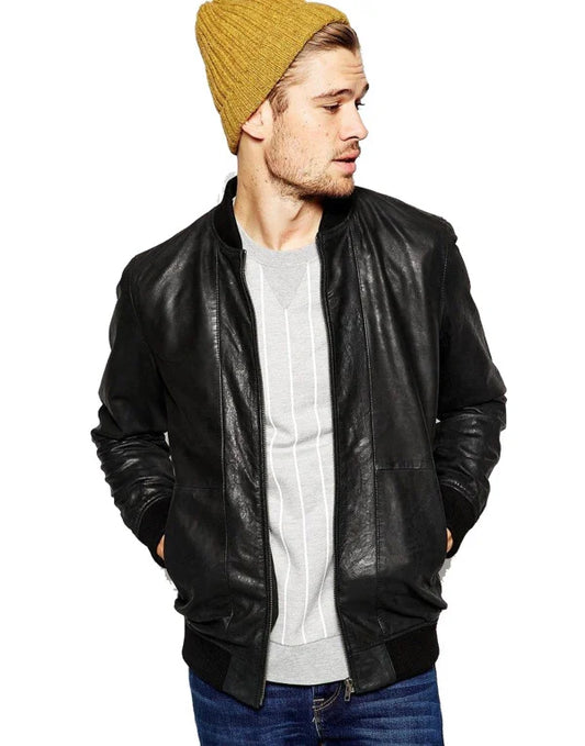 HugMe.Fashion Genuine Leather Jacket New Style For Party JK117