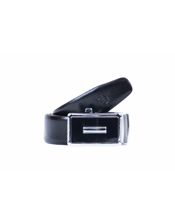 HugMe.Fashion Premium Quality Black Leather Belt BT66