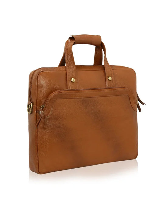 New HugMe.Fashion Genuine Leather Laptop Bag LB73