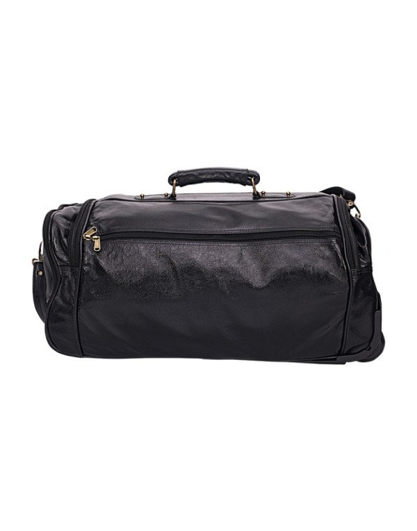 Genuine Leather Travel Duffel Outdoor Luggage 