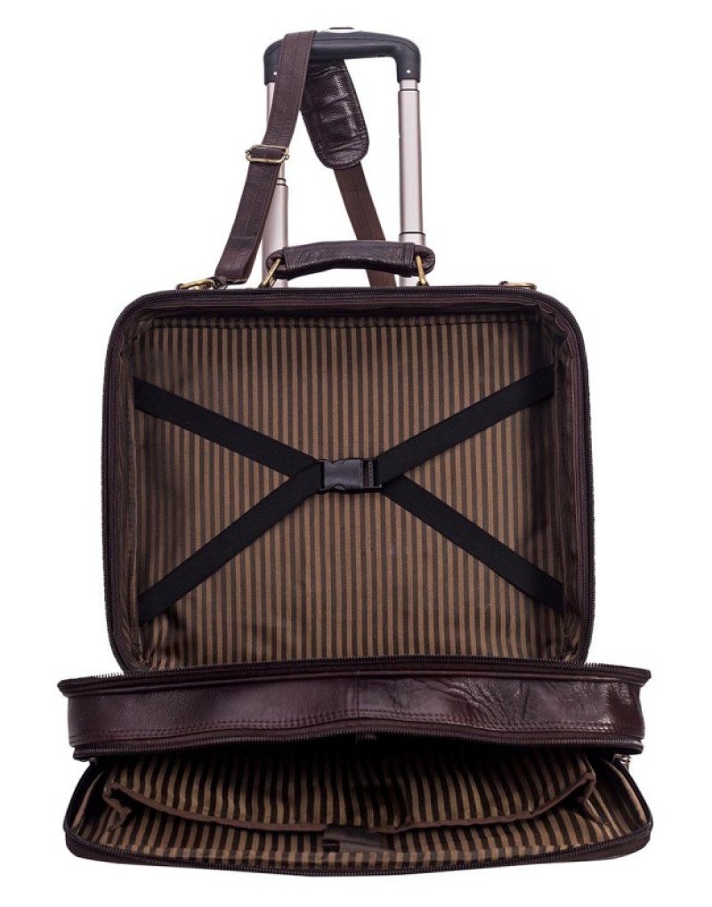 Tassen & portemonnees Bagage & Reizen Rolkoffers Protege 27" Rolling Trunk Wheeled Luggage Suitcase Travel Duffel Gym Bag Sports 