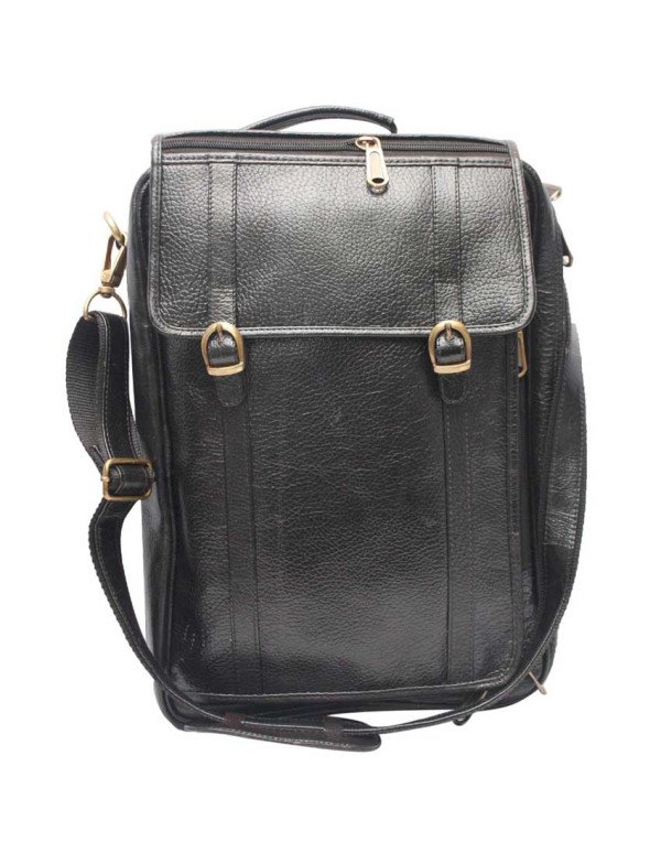 Business Men Genuine Leather Brown Backpack BP11