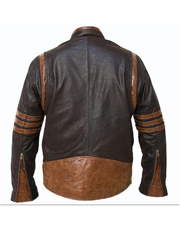 HugMe.fashion Hollywood Wolverine Leather Jacket JK105A