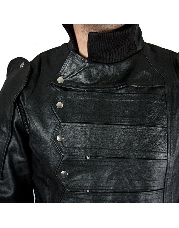 HugMe.fashion New Stylish Detachable Sleeves Jacket in Black Color JK165