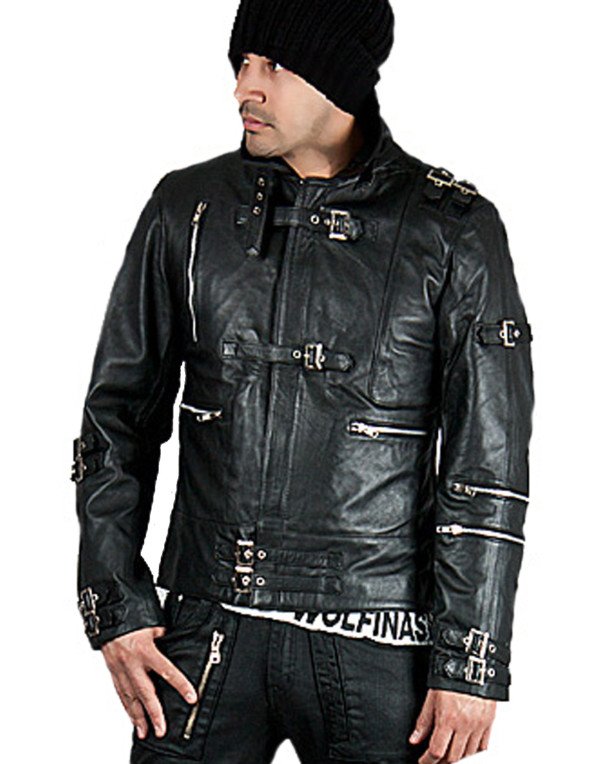 HugMe.fashion New Stylish Multiple Leather Biker jacket JK167