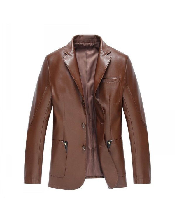 HugMe.fashion Genuine Leather Formal Jacket JKB07