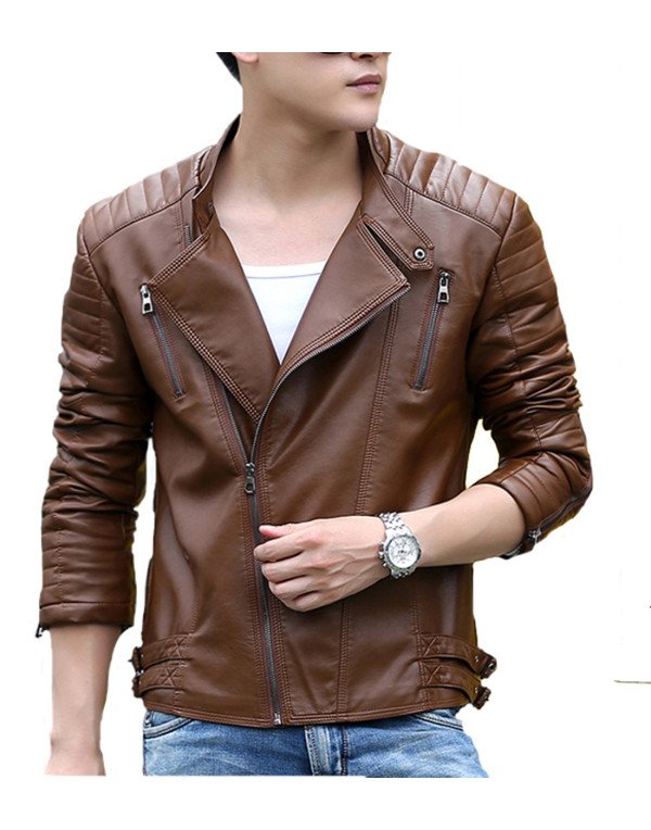 HugMe.fashion Genuine Leather Black color Jacket Biker Jacket JK182
