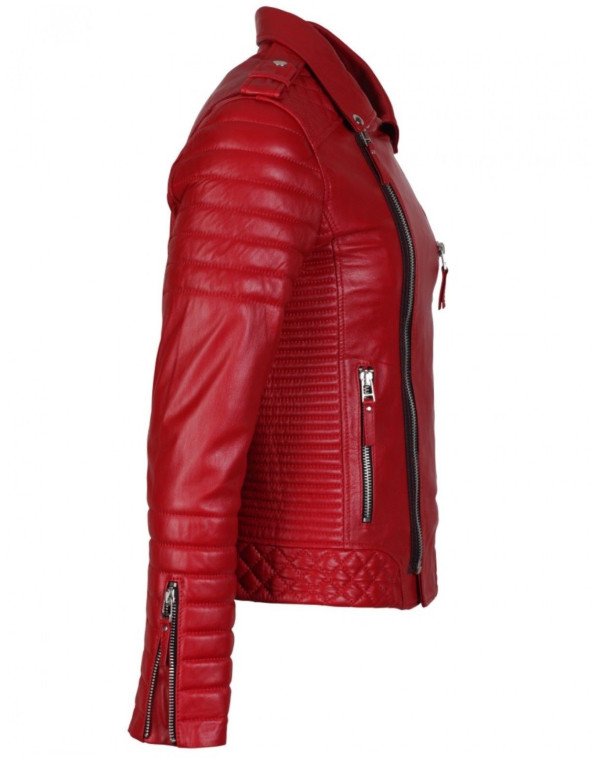 HugMe.fashion Men Black Leather Jacket Coat JK64