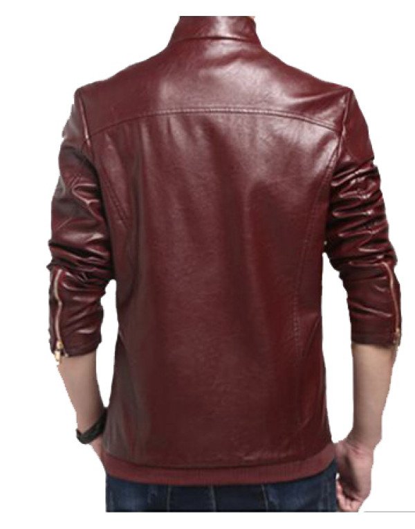 HugMe.Fashion Pure Leather Casual Jacket JK76