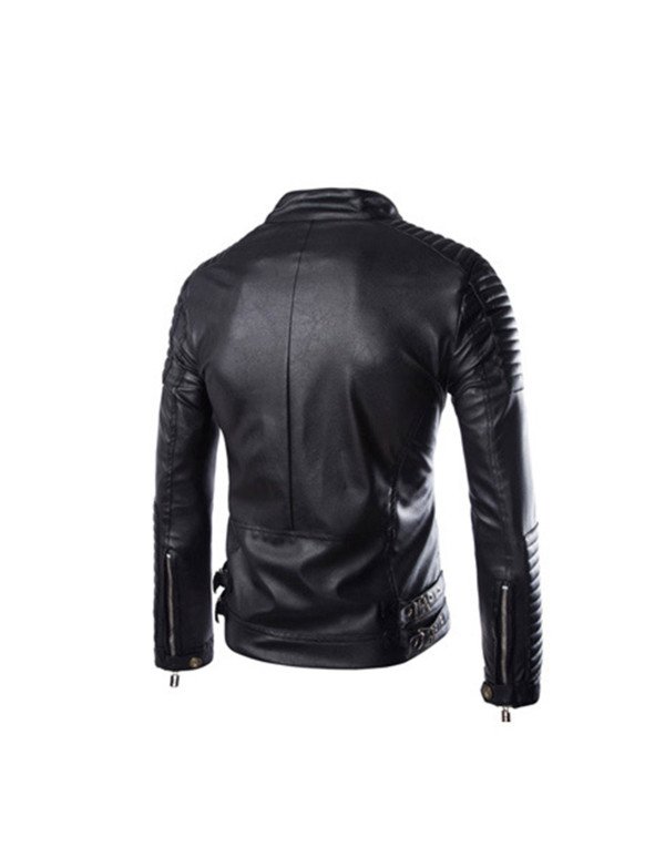 HugMe.fashion Slim Biker Motorcycle jacket In casual new style JK81