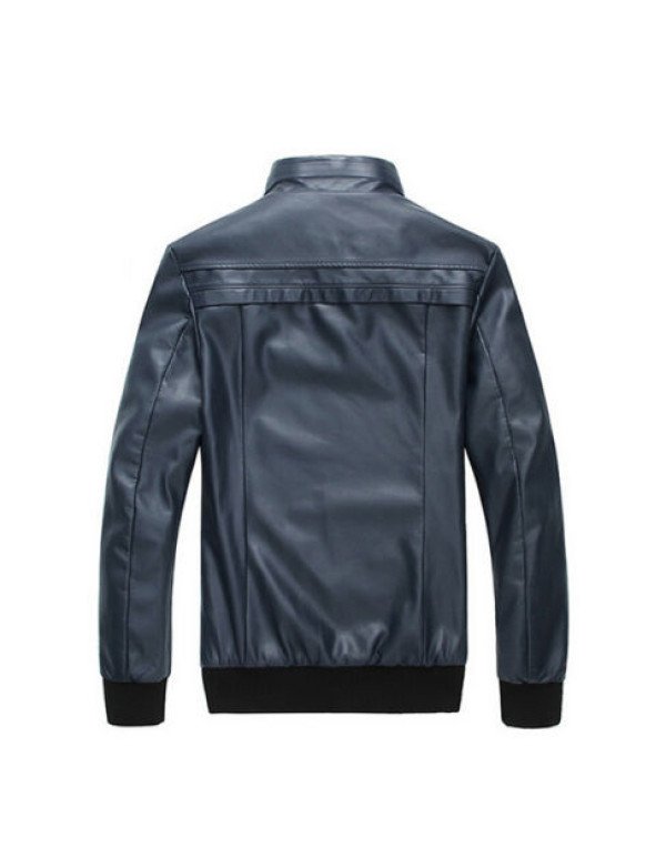 HugMe.fashion Genuine Leather Jacket Slim fit Biker JK94