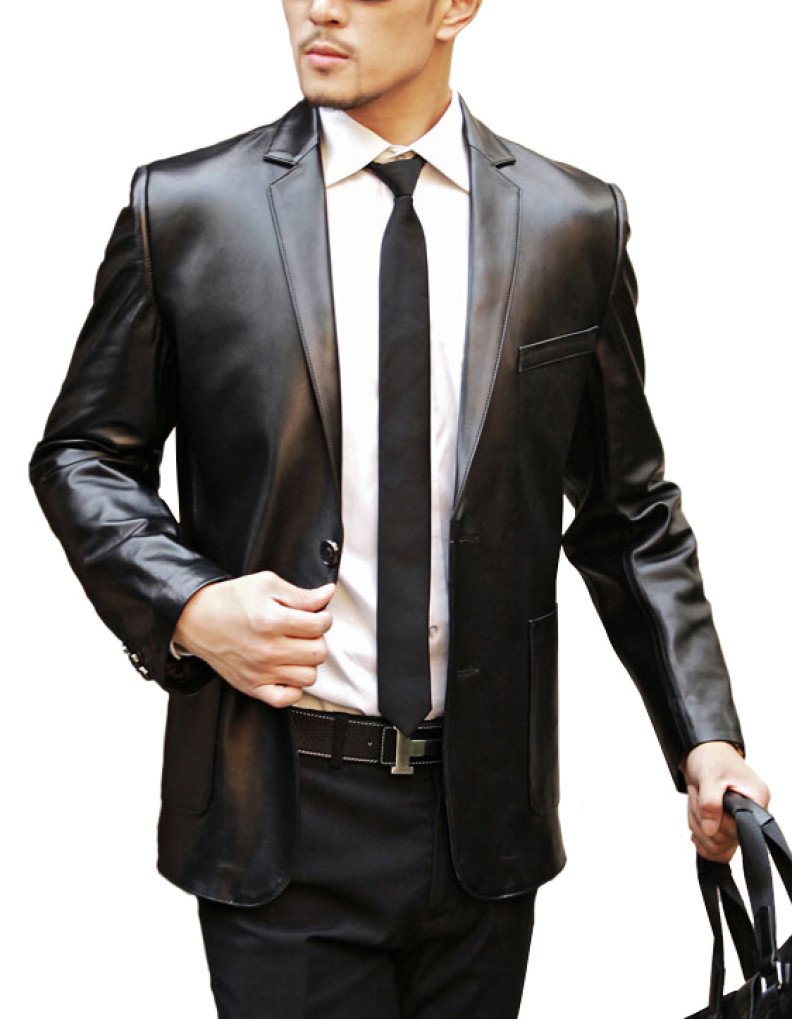 Leather-Coat-in-Black-Blazer-Men-Office-Purpose