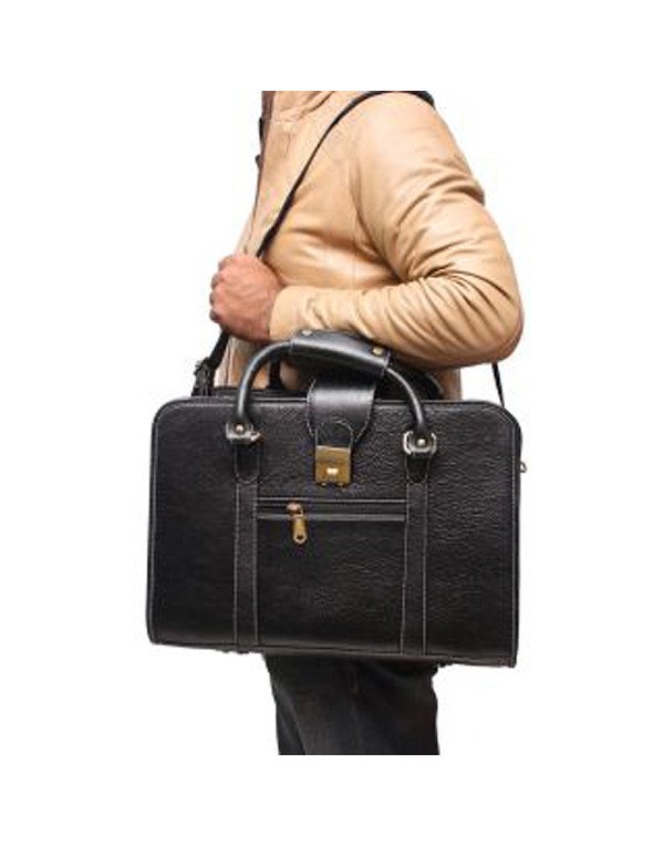 Genuine Leather Shoulder Messenger Bag LB01
