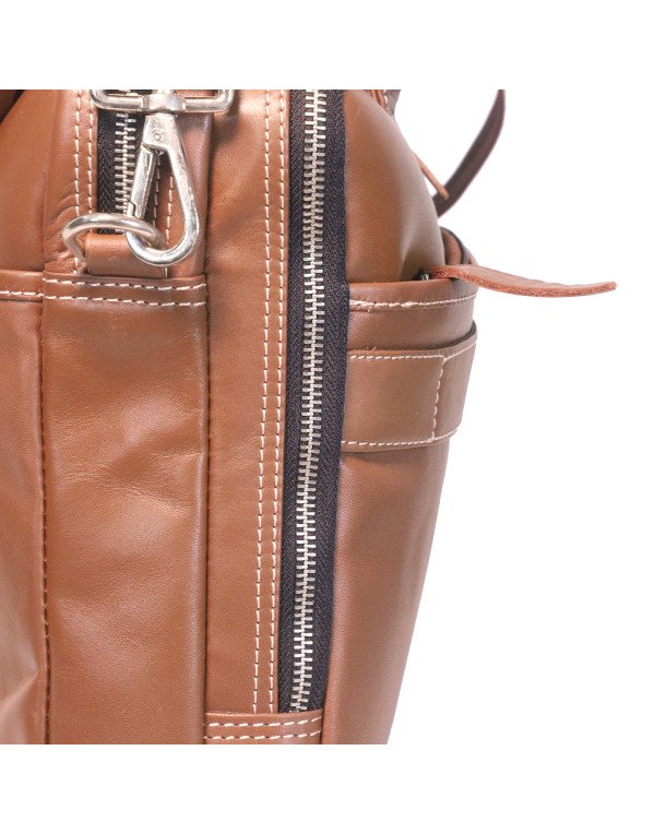 HugMe.Fashion 15" Genuine Leather Office Laptop Bag LB127